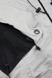 Tactical Panel Hooded Windbreaker