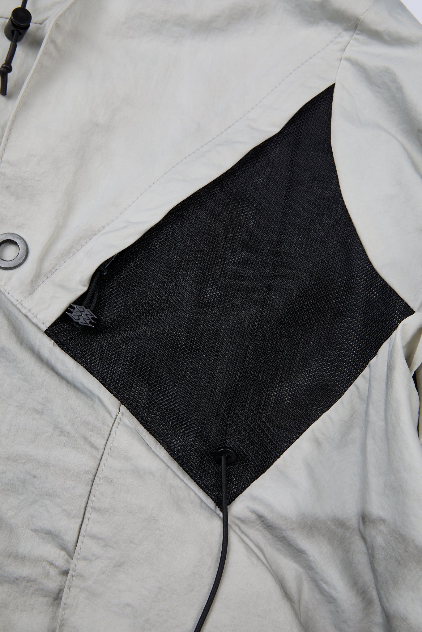 Tactical Panel Hooded Windbreaker