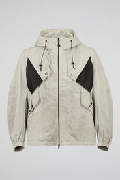 Tactical Panel Hooded Windbreaker