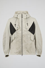 Tactical Panel Hooded Windbreaker