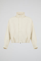 Minimal Structured Zip Jacket