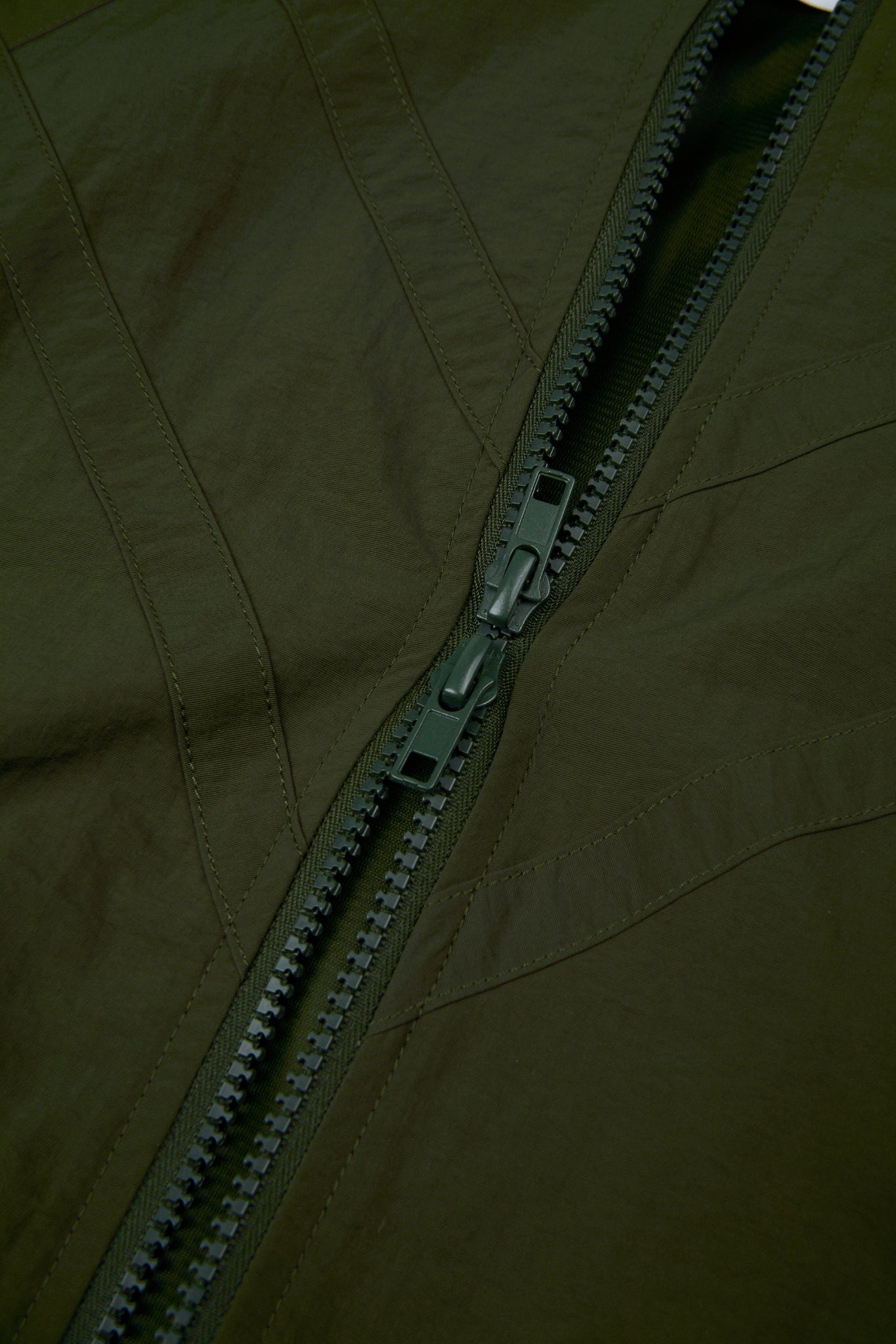 Aero Panel Track Jacket Olive