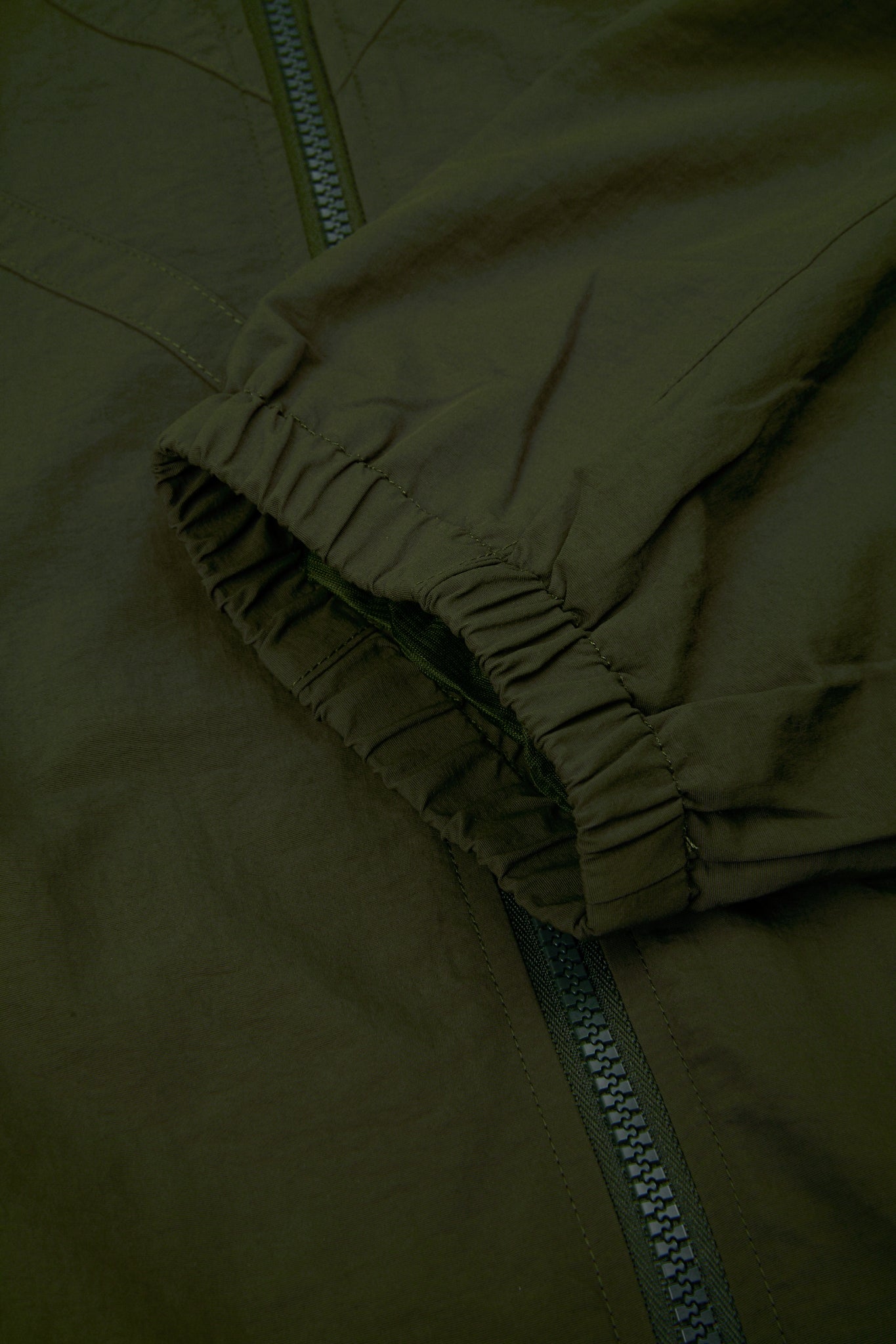 Aero Panel Track Jacket Olive