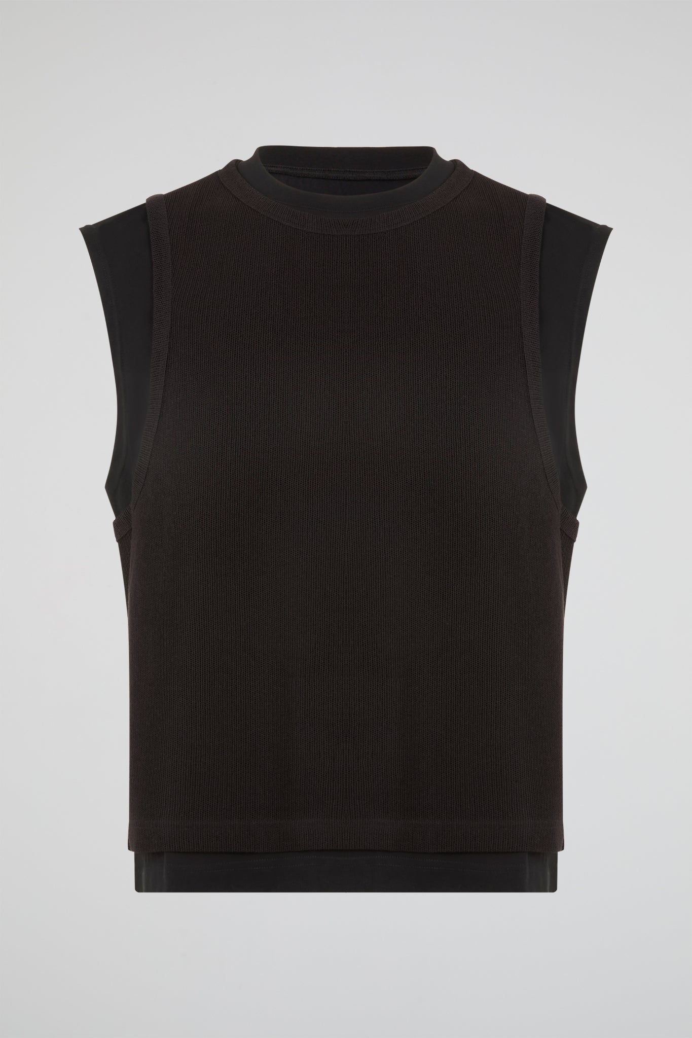 Layered Mesh Tank Top