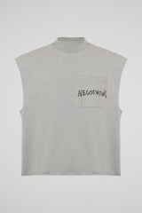Negotiating Sleeveless Top