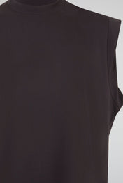 Anthracite grey Studio Sleeveless Tshirt
