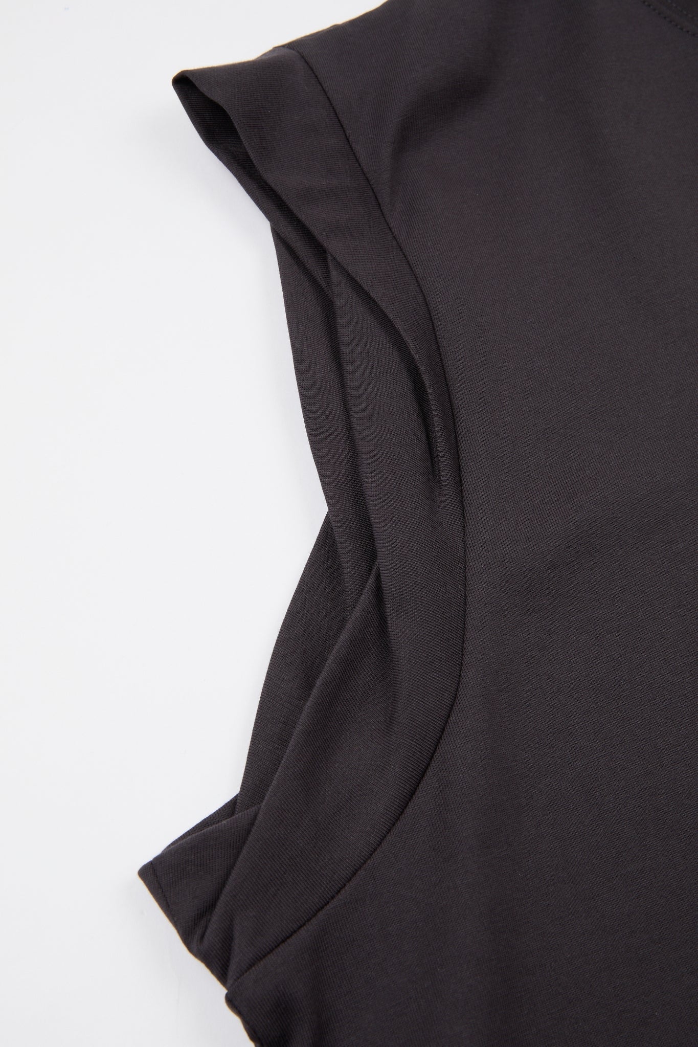 Anthracite grey Studio Sleeveless Tshirt