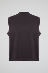 Anthracite grey Studio Sleeveless Tshirt