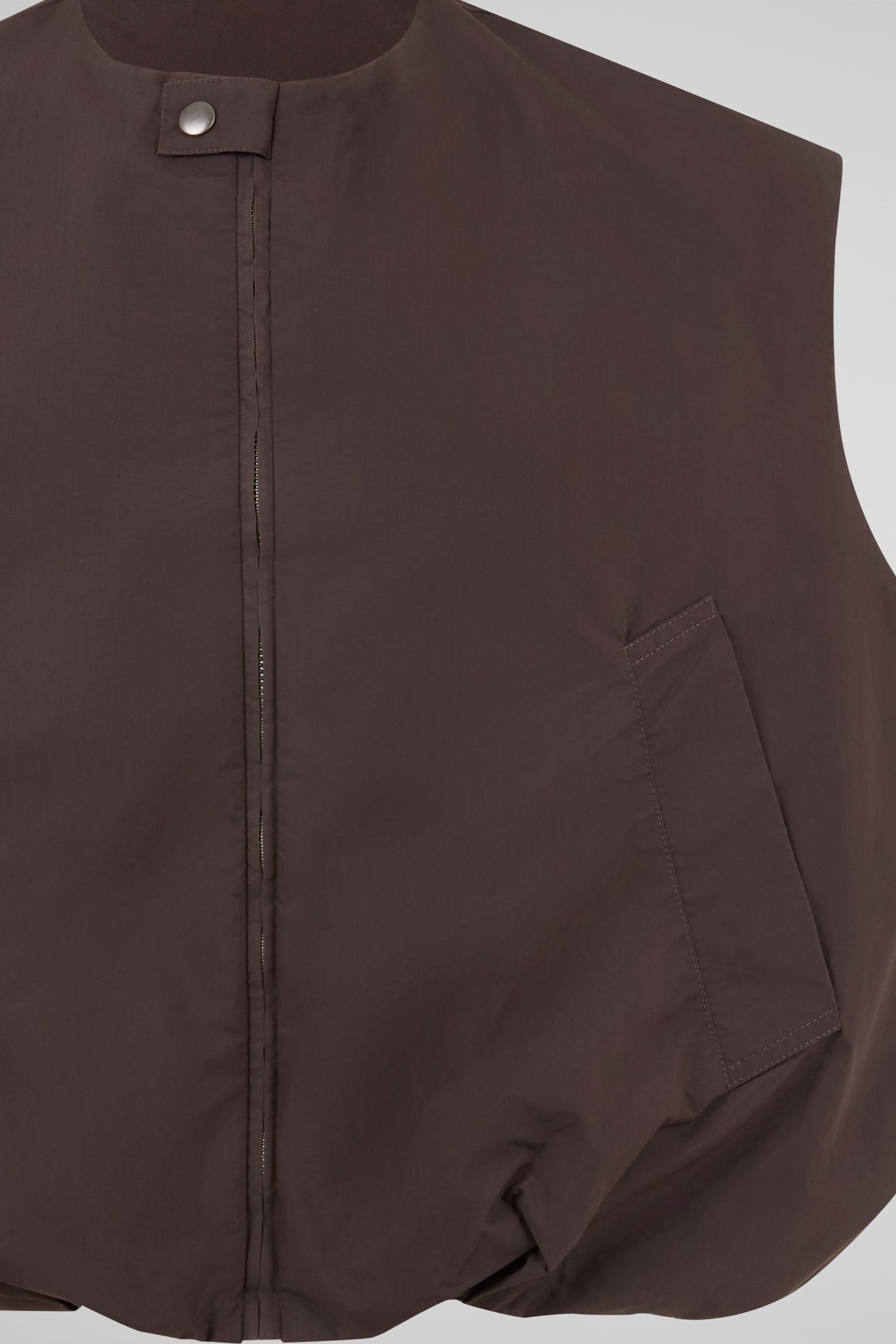 Sculpted Utility Zip Vest