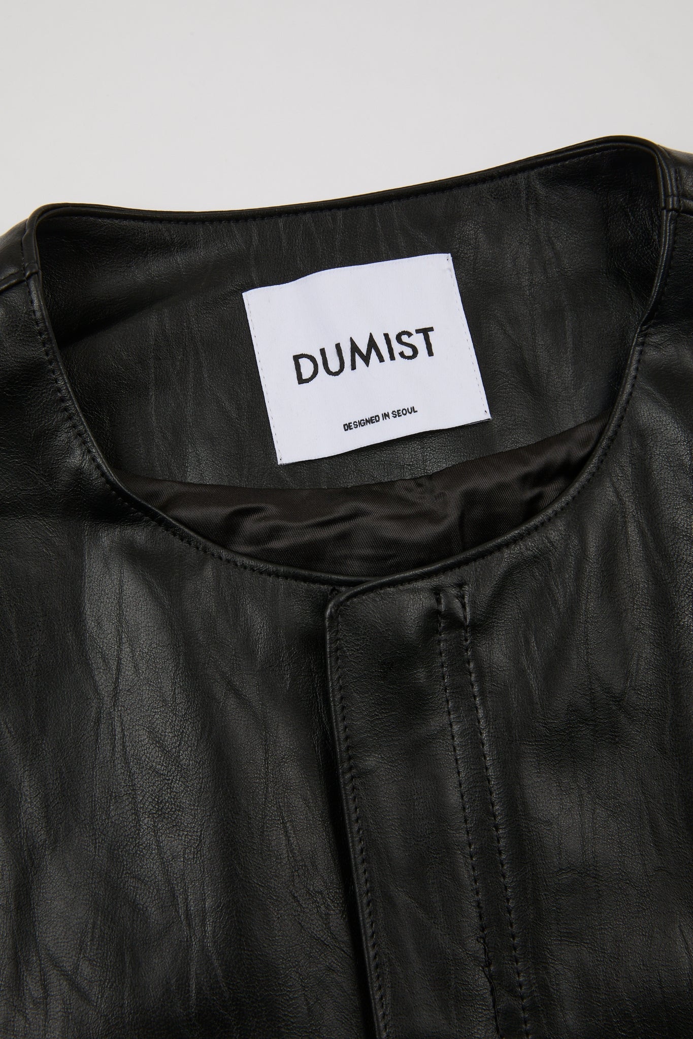 Obsidian Utility Leather Vest