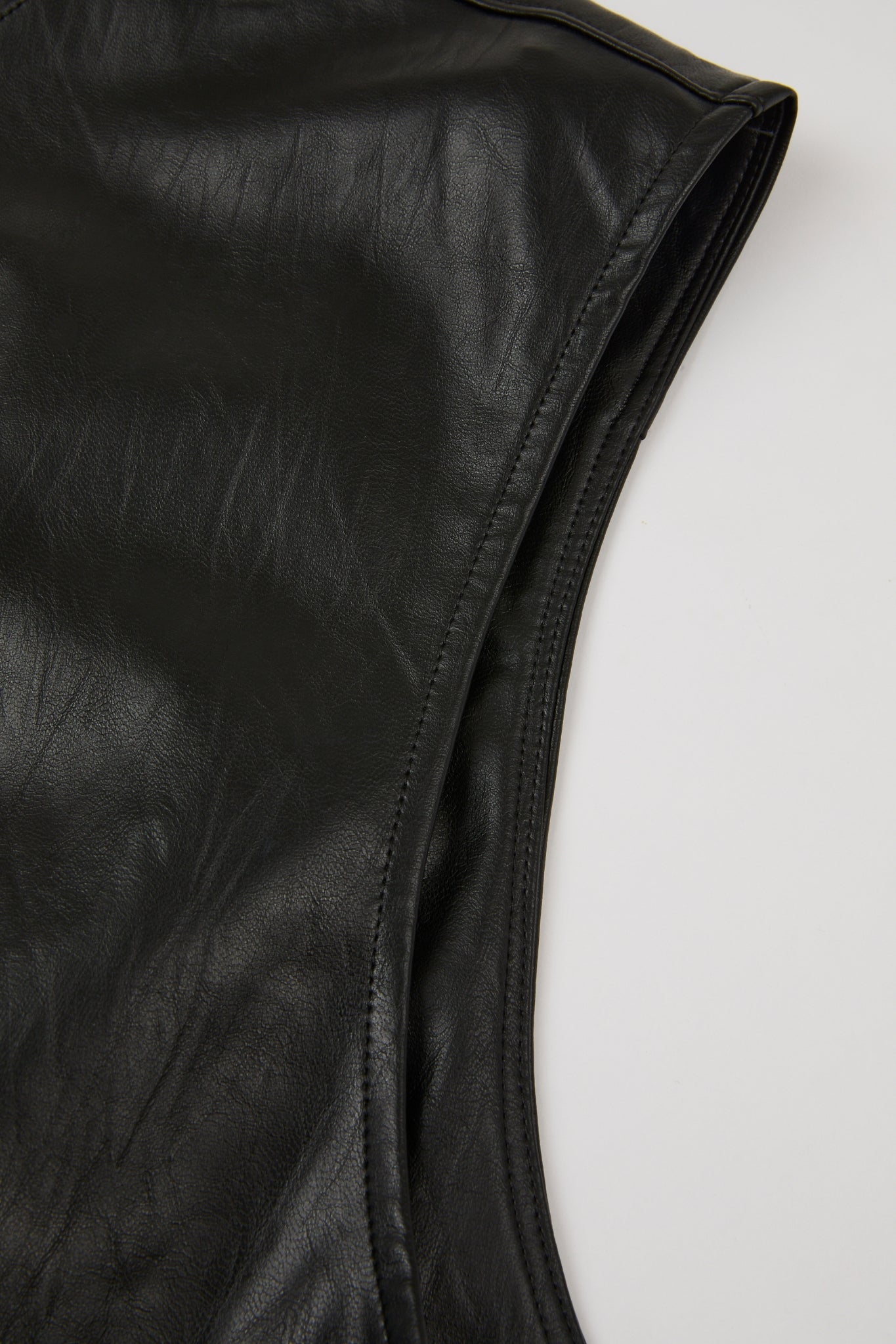 Obsidian Utility Leather Vest