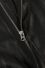Obsidian Utility Leather Vest