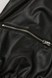 Obsidian Utility Leather Vest