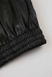 Obsidian Utility Leather Vest