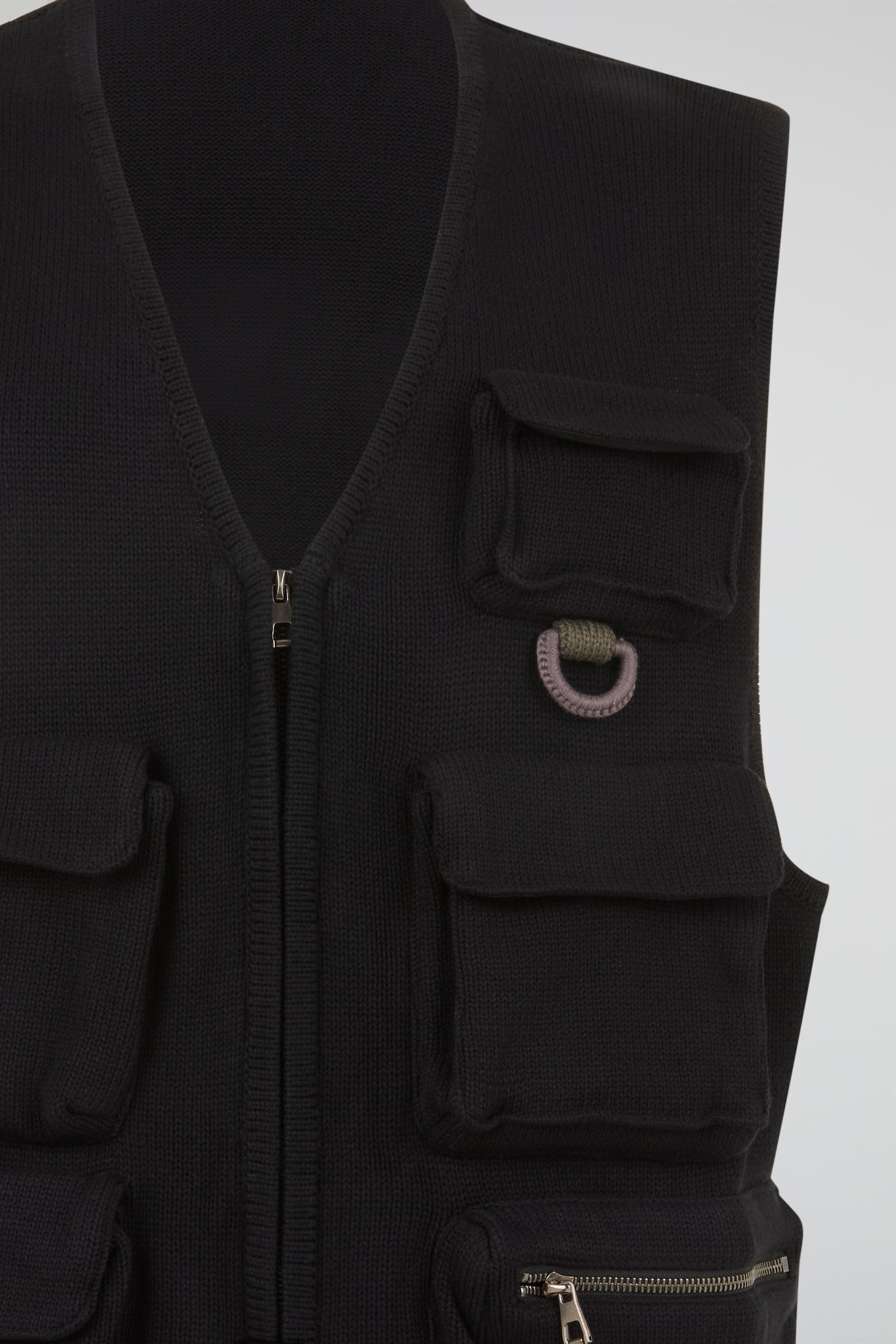 Black Utility Vest