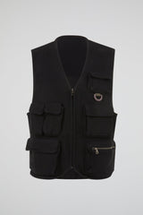 Black Utility Vest
