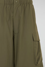 Green Convertible Cargo Shorts