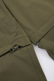 Green Convertible Cargo Shorts