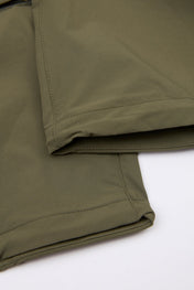Green Convertible Cargo Shorts