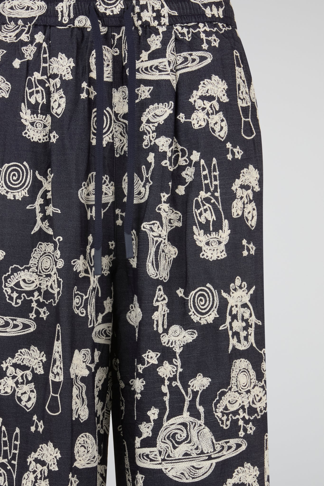 Cosmic Sketch Wide Trouser
