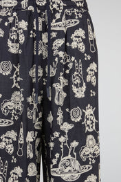 Cosmic Sketch Wide Trouser