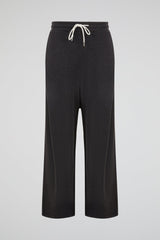 Black Drawstring Trousers
