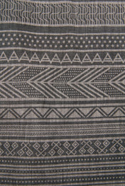 Grey Geometric Print Pants