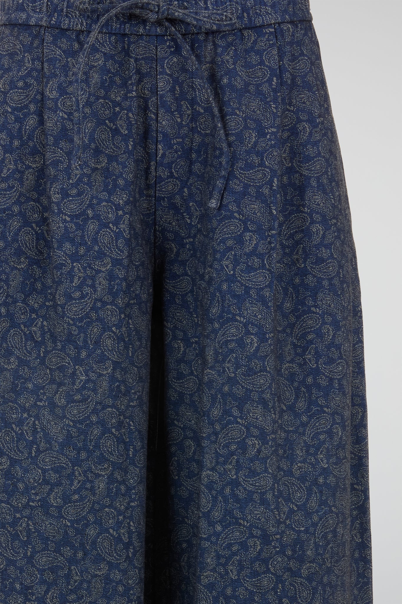 Shadow Floral Wide-Leg Trousers
