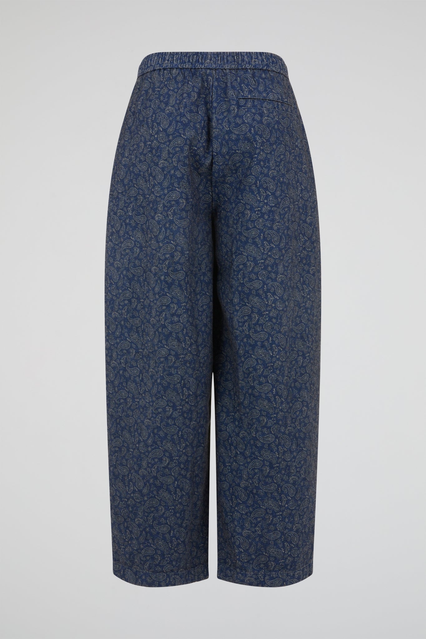 Shadow Floral Wide-Leg Trousers