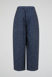 Shadow Floral Wide-Leg Trousers