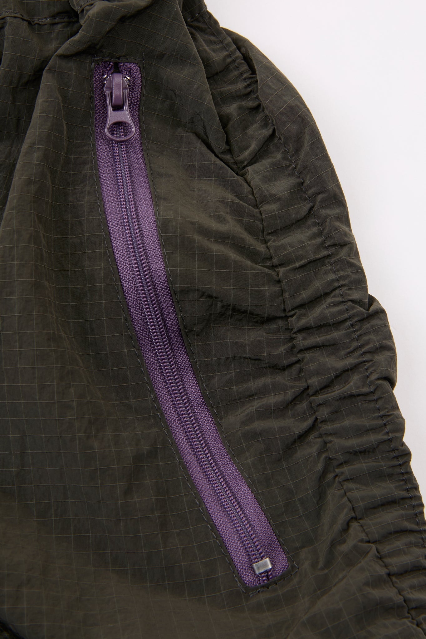 Green Technical Belted Short