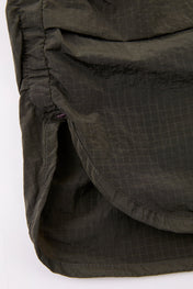 Green Technical Belted Short