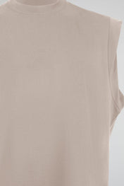 Structured Sleeveless Tee