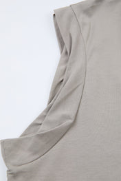 Structured Sleeveless Tee