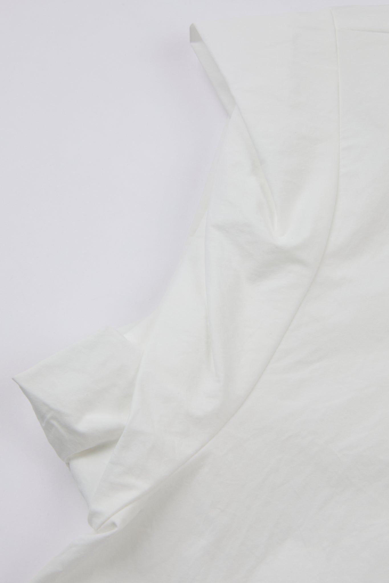 Ivory Structured Sleeveless Shirt