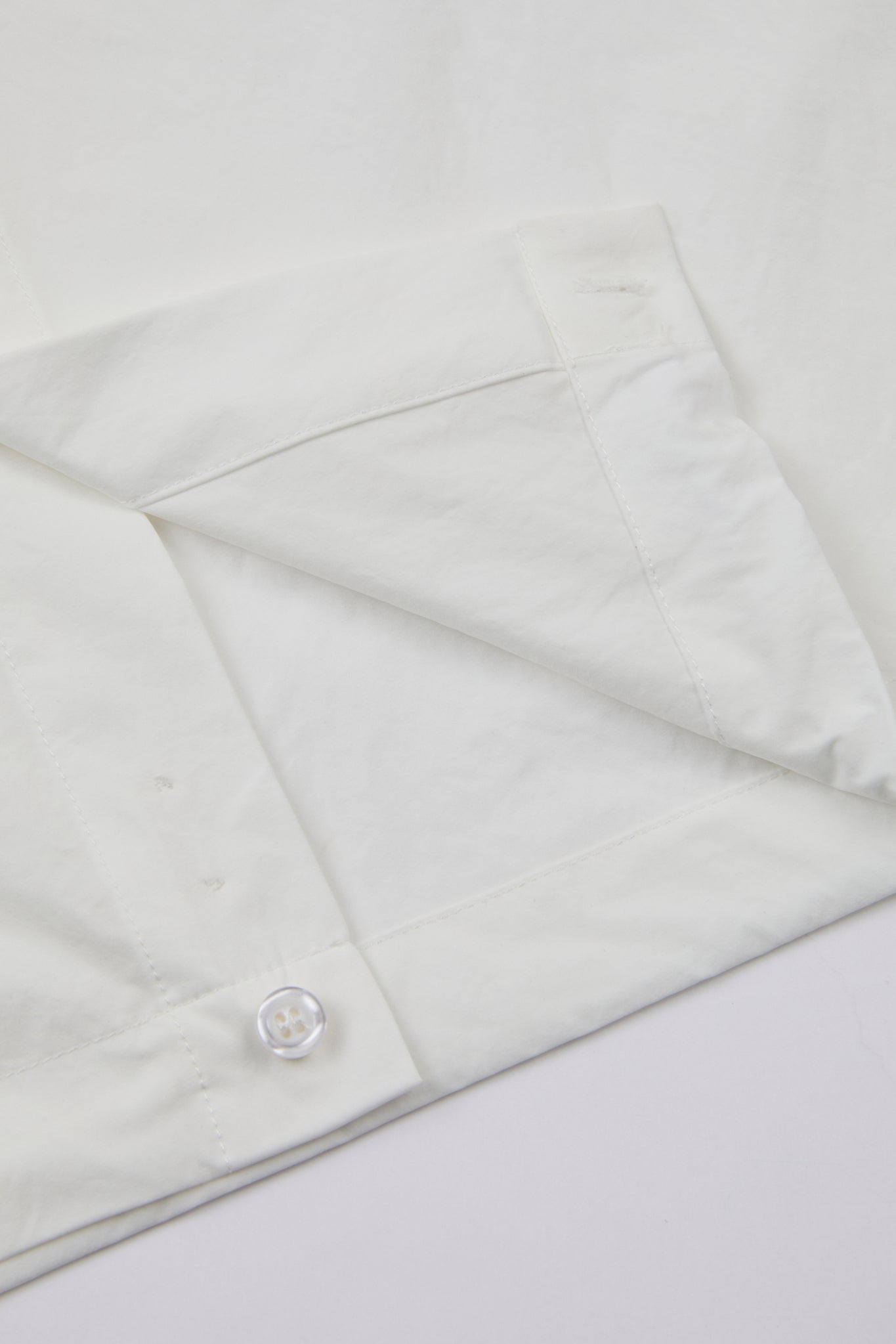 Ivory Structured Sleeveless Shirt