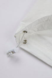 Ivory Structured Sleeveless Shirt