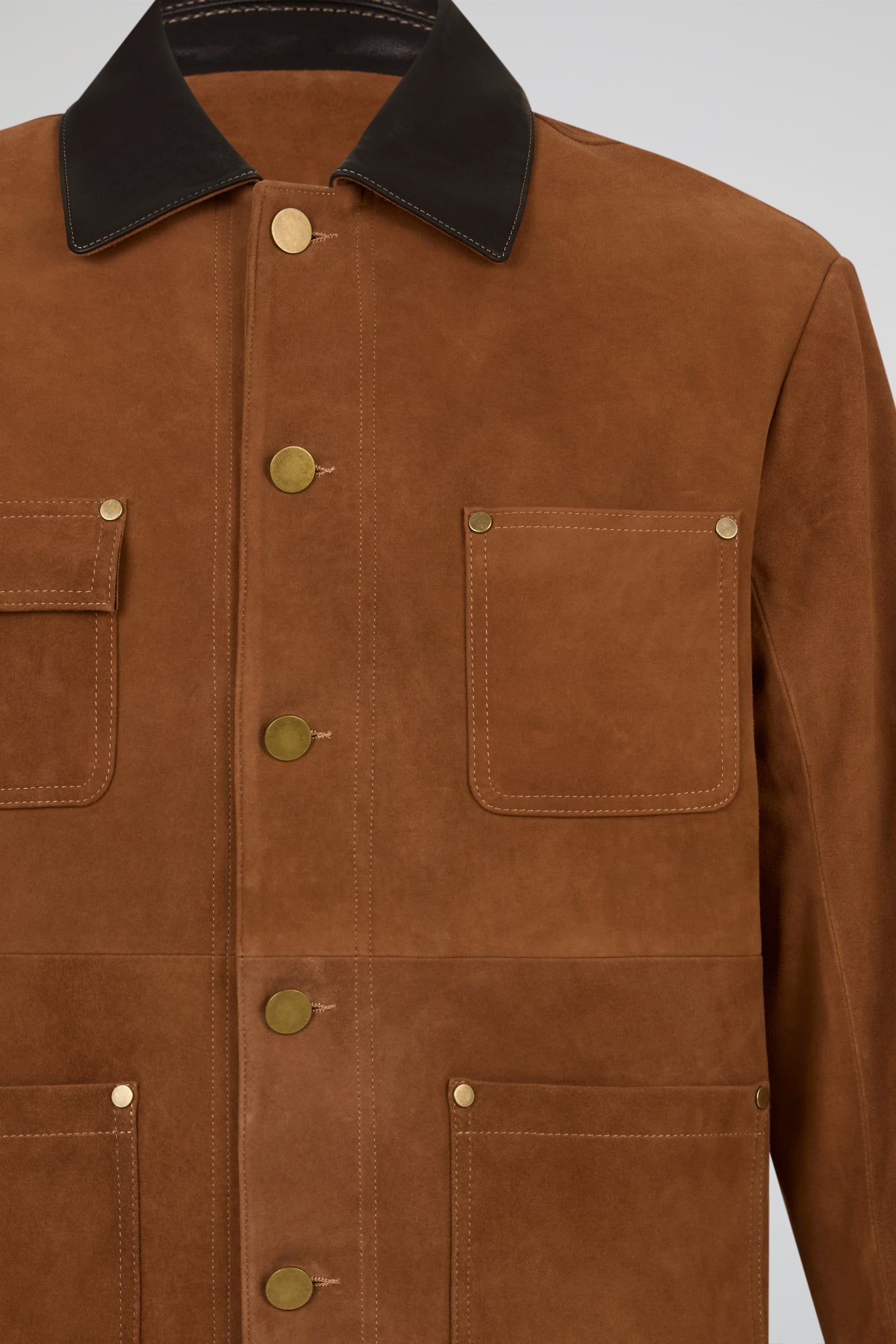 Suede Field Jacket