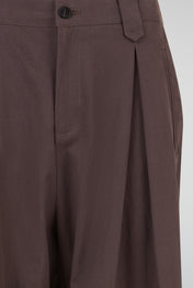 Pleated Wide-Leg Pants