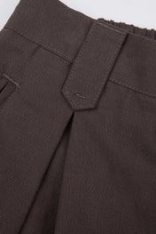 Pleated Wide-Leg Pants