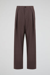 Pleated Wide-Leg Pants