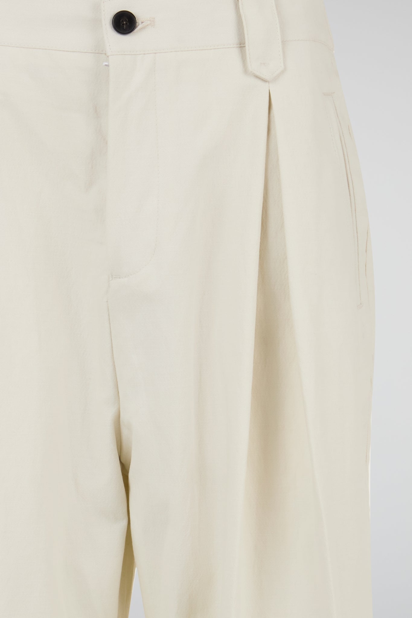 Pleated Wide-Leg Pants