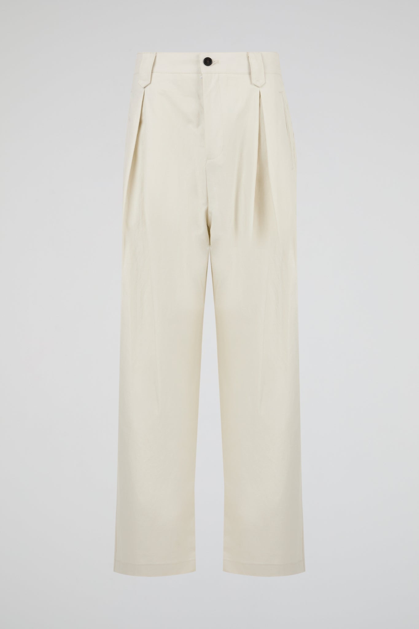 Pleated Wide-Leg Pants
