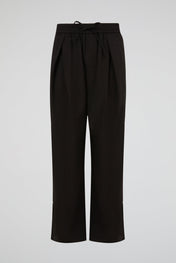 Black Ease Wide Trouser