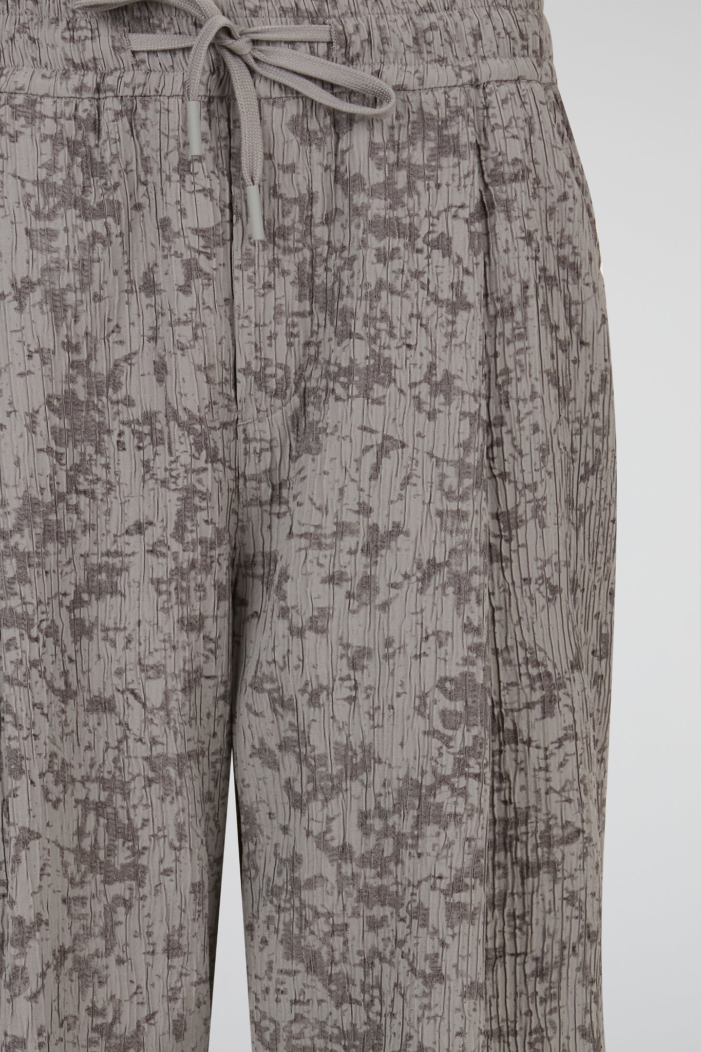 Abstract Print Utility Pants