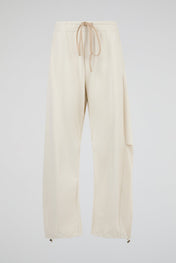 Cream Flow Utility Trouser