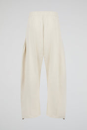 Cream Flow Utility Trouser