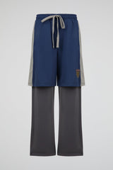 Layered Court Mesh Short Pants
