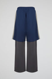 Layered Court Mesh Short Pants