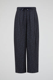 Midnight Floral Wide Trouser